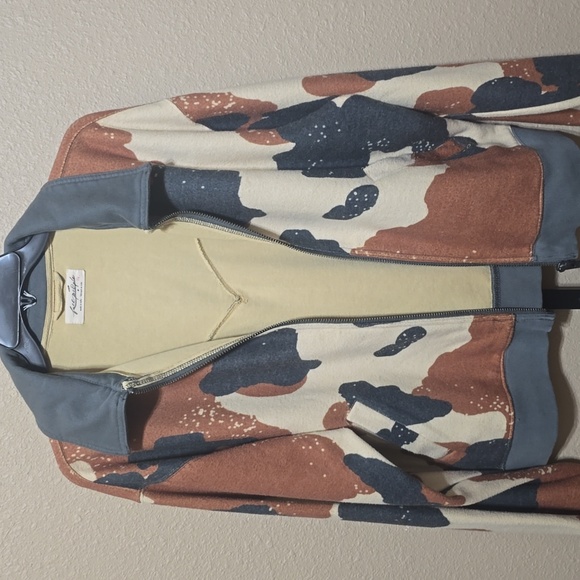 NWOT Free People Cabin Cardi Zip Up Fleece Jacket. Large - Picture 6 of 10